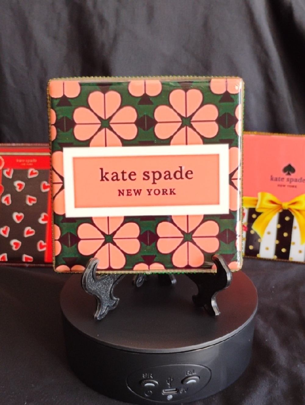 kate spade Pink Floral Pattern Decorative Art